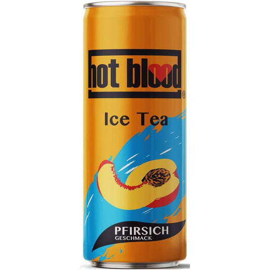 Hot Blood Ice Tea Pfirsich (24x330ml)