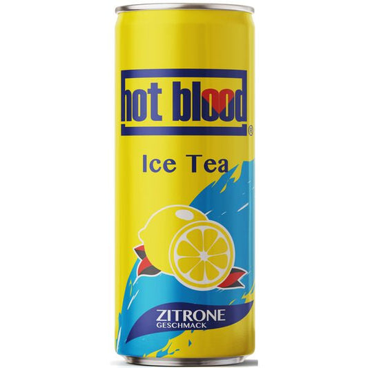 Hot Blood Ice Tea Zitrone (24x330ml)