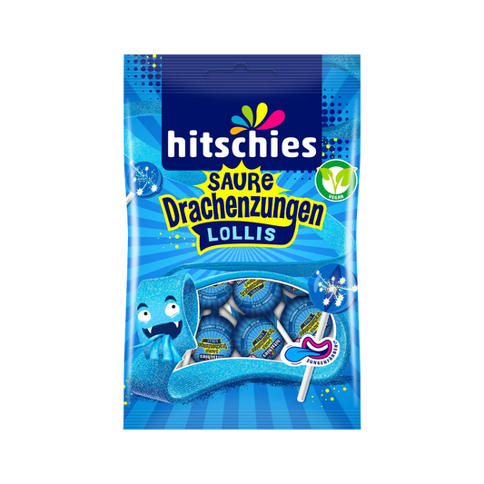 Hitschies Saure Drachenzungen Lollis (12x128g)