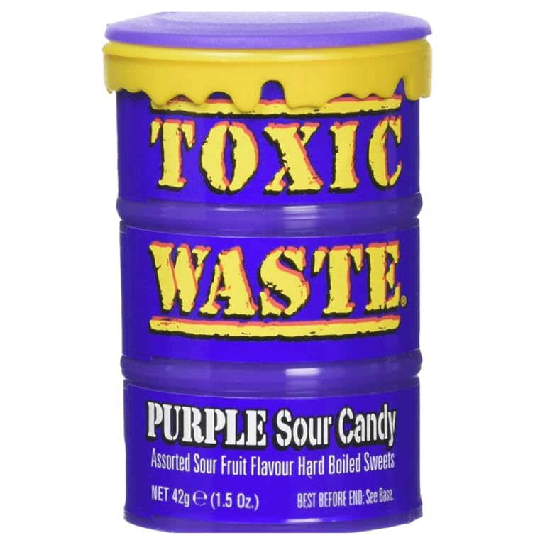 Toxic Waste Purple Drum (12x12x42g)