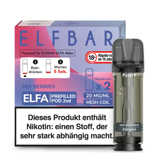 Elfbar Pods Mix Berries (10x2er)