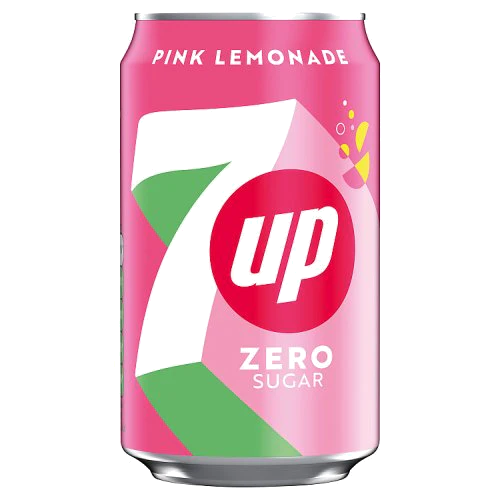 7Up Pink Lemonade Zero Sugar (24x330ml)