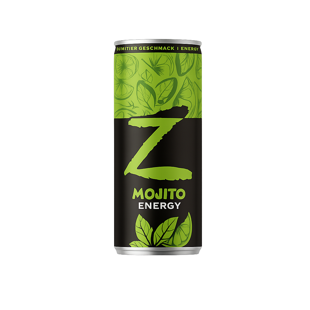 Hot Blood Z Mojito Energydrink (24x250ml)