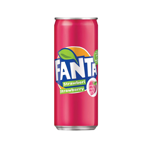 Fanta Strawberry Erdbeer Softdrink 320 ml aus Vietnam – Getränkedose für B2B und Großhandel