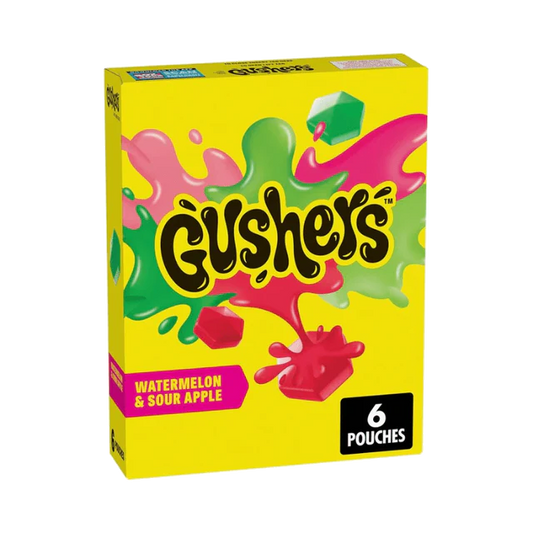 Gushers Watermelon & Sour Apple 136g (10x136g)
