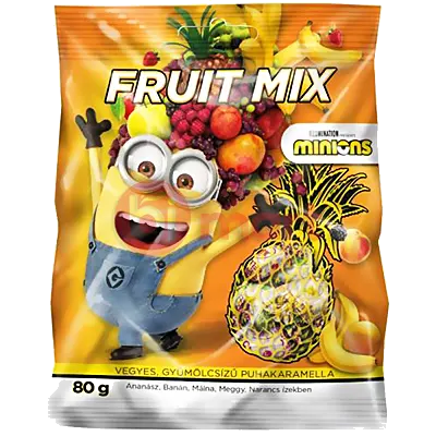 Minions Fruit Mix Taffy Candy (20x80g)
