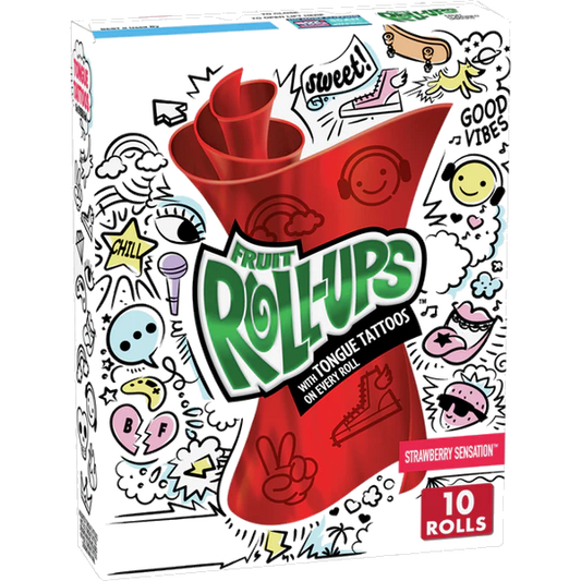 Fruit Roll-Ups Strawberry Sensation (10x142g)