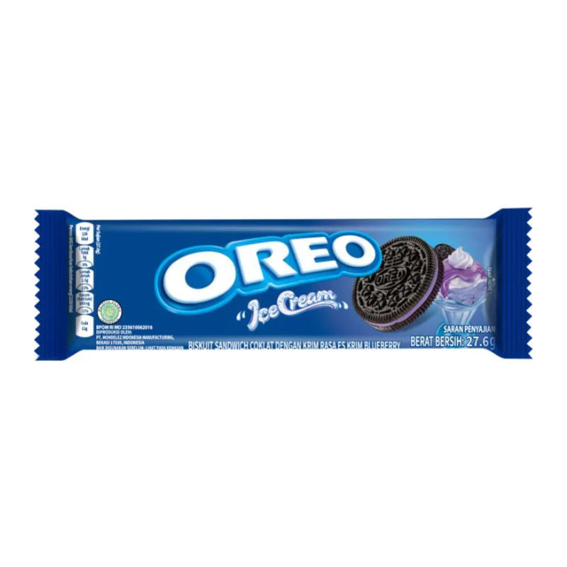 Oreo Biscuit Ice Cream Blueberry (12x27,6g)