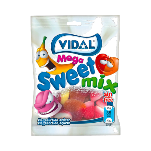 Vidal HALAL Mega Sweet Mix (14x90g)